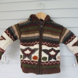 handmade alpaca sweater hoodie!
